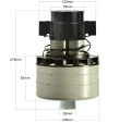 Silnik ssący  Turbina Ametek 36V 600W Wylot Obwodowy Inlet.jpg
